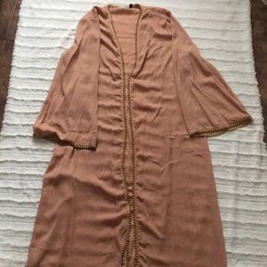 Cream color abaya/cardigan